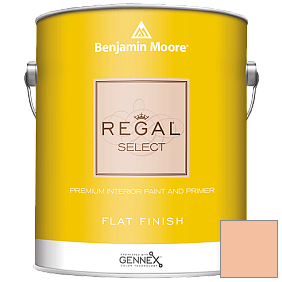 Краска Regal Select Waterborne Interior Flat Finish (547) цвет 096 Soft Salmon