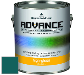 Benjamin Moore 794 Advance Interior Paint-High Gloss глянцевая алкидная эмаль цвет NCS S 5540-B50G 