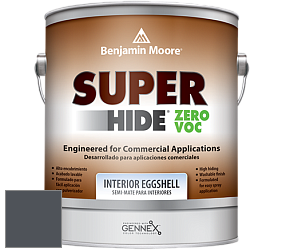 Benjamin Moore 357 Super Hide Zero Voc Interior Eggshell краска цвет 2119-30 Baby Seal Black