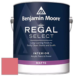 Benjamin Moore 548 IRegal Select Interior Paint - Matte краска цвет 1320 Florida Pink