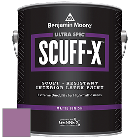 Benjamin Moore 484 Ultra Spec SCUFF-X Interior Matte Finish краска цвет NCS S 3040-R40B 