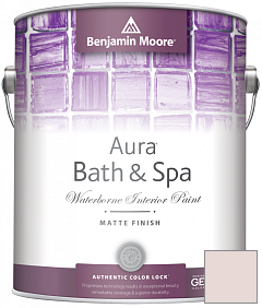 Краска Benjamin Moore Aura Bath & Spa Interior Paint Matte Finish (532) цвет 2103-70 Strawberry-n-Cream