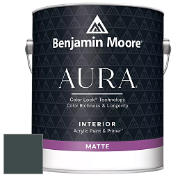 Benjamin Moore Aura 522 Interior Paint - Matte краска цвет NCS S 8010-B50G 