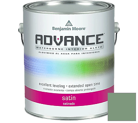 Краска Benjamin Moore 792. Advance Interior Paint-Satin эмаль цвет HC-128 BM HC-128