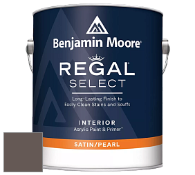 Benjamin Moore 550 Regal Select Waterborne Interior Pearl Finish краска цвет 1463 Topeka Taupe