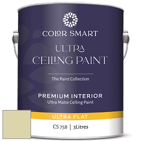COLOR SMART CS 758 ULTRA CEILING PAINT ультраматовая краска цвет 2147-50 Pale Sea Mist