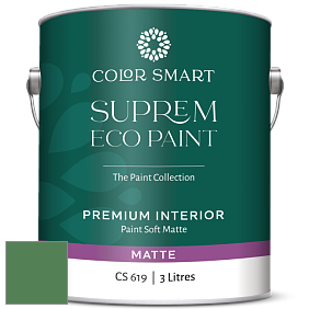 COLOR SMART CS 619 SUPREM ECO PAINT матовая краска цвет 2036-20 Irish Moss