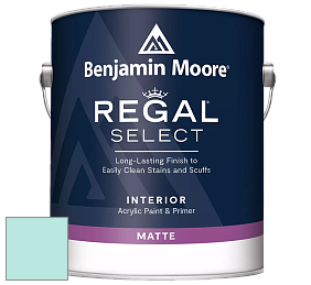 Benjamin Moore 548 IRegal Select Interior Paint - Matte краска цвет 2048-60 Jamaican Aqua