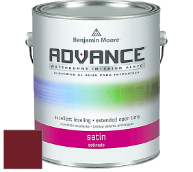Benjamin Moore 792 Advance Interior Paint-Satin эмаль цвет RAL 3004 