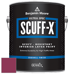 Benjamin Moore 485 Ultra Spec SCUFF-X Interior Eggshell Finish краска цвет 2077-10 Magenta