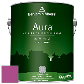 Benjamin Moore Aura 629 Waterborne Exterior Flat Finish краска цвет 2077-30 Hot Lips