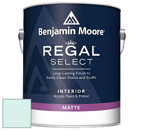 Benjamin Moore 548 IRegal Select Interior Paint - Matte краска цвет 2048-70 Barely Teal