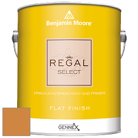 Benjamin Moore 547 Regal Select Waterborne Interior Flat Finish краска цвет 2156-30 Jack O'Lantern
