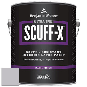 Benjamin Moore 484 Ultra Spec SCUFF-X Interior Matte Finish краска цвет NCS S 2005-R50B 