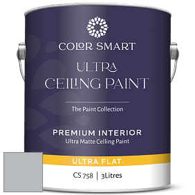 COLOR SMART CS 758 ULTRA CEILING PAINT ультраматовая краска цвет NCS S 2502-B 