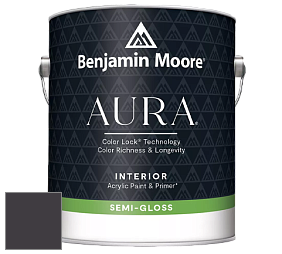 Benjamin Moore Aura 528 Waterborne Interior Semi-gloss Finish краска цвет NCS S 8505-R50B 