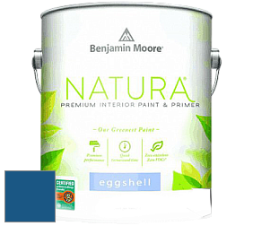 Benjamin Moore 513 Natura Interior Eggshell Finish краска с блеском цвет RAL 5019 