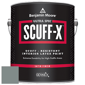 Benjamin Moore 486 Ultra Spec SCUFF-X Interior Satin Finish краска цвет NCS S 5005-B80G 