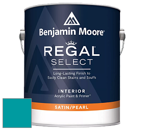 Benjamin Moore 550 Regal Select Waterborne Interior Pearl Finish краска цвет NCS S 2555-B30G 