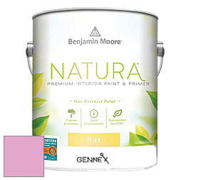 Benjamin Moore 514 Natura Interior Semi-Gloss Finish краска цвет 2079-50 Rhododendron