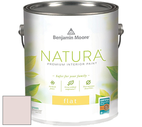 Benjamin Moore 512 Natura Interior Flat Finish матовая краска цвет 2103-70 Strawberry-n-Cream