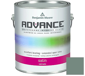Краска Benjamin Moore 792 Advance Interior Paint-Satin эмаль цвет 706 Cedar Mountains