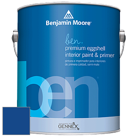 Benjamin Moore Ben W626 Premium Interior Latex Eggshell краска цвет RAL 5005 