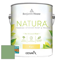 Benjamin Moore 514 Natura Interior Semi-Gloss Finish краска цвет 565 Aurora Borealis
