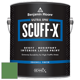 Benjamin Moore 485 Ultra Spec SCUFF-X Interior Eggshell Finish краска цвет 2034-30 Grassy Fields
