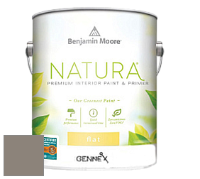 Benjamin Moore 514 Natura Interior Semi-Gloss Finish краска цвет 2111-40 Taos Taupe
