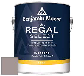 Benjamin Moore 547 Regal Select Waterborne Interior Flat Finish краска цвет NCS S 4005-Y80R 