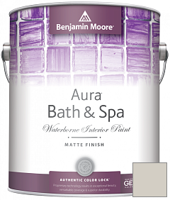 Краска Benjamin Moore Aura Bath & Spa Interior Paint Matte Finish (532) цвет OC-28 Collingwood