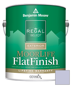 Краска Regal Select Exterior Paint-MoorLife Flat Finish (W105) цвет 1403 French Lilac