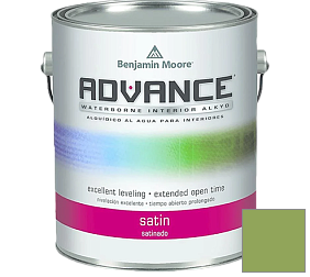 Краска Benjamin Moore 792. Advance Interior Paint-Satin эмаль цвет 427 Napa Vineyards