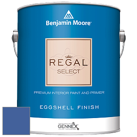 Benjamin Moore 549 Regal Select Waterborne Interior Eggshell Finish краска цвет 2067-30 Twilight Blue