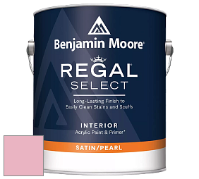 Benjamin Moore 550 Regal Select Waterborne Interior Pearl Finish краска цвет 1339 Misted Rose