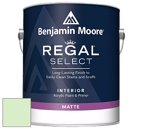 Benjamin Moore 548 IRegal Select Interior Paint - Matte краска цвет 2032-60 Citra Lime