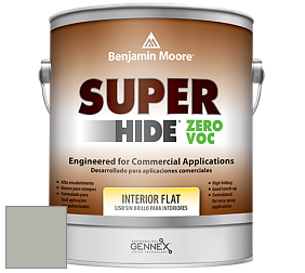 Benjamin Moore 355 Super Hide Zero Voc Interior Flat краска цвет 2138-50 Misted Green