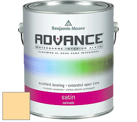 Benjamin Moore 792 Advance Interior Paint-Satin эмаль цвет 2018-50 Morning Sunshine