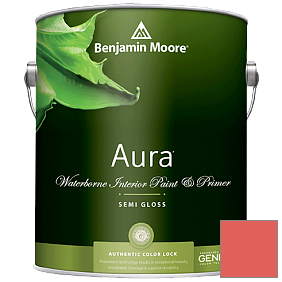 Краска Aura Waterborne Interior Semi-gloss Finish (528) цвет 2012-30 Tangerine Dream