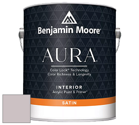 Benjamin Moore Aura 526 Waterborne Interior Satin Finish покрытие цвет 2113-60 Porcelain