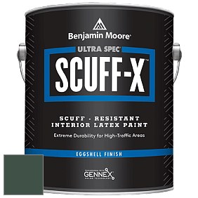 Benjamin Moore 485 Ultra Spec SCUFF-X Interior Eggshell Finish краска цвет 2041-10 Hunter Green