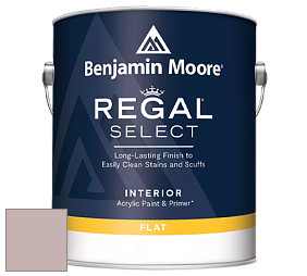 Benjamin Moore 547 Regal Select Waterborne Interior Flat Finish краска цвет AF-610 
