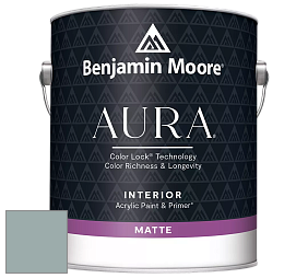 Benjamin Moore Aura 522 Interior Paint - Matte краска цвет NCS S 3010-B50G 
