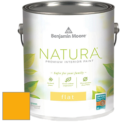 Benjamin Moore 512 Natura Interior Flat Finish матовая краска цвет 2020-20 Lemon Shine