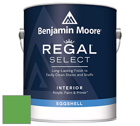 Benjamin Moore 549 Regal Select Waterborne Interior Eggshell Finish краска цвет 2033-30 Fresh Scent Green