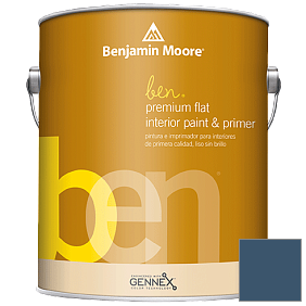 Краска Ben Premium Interior Latex Flat (W625) цвет 2061-20 Champion Cobalt