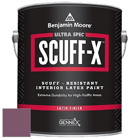 Benjamin Moore 486 Ultra Spec SCUFF-X Interior Satin Finish краска цвет NCS S 5030-R30B 