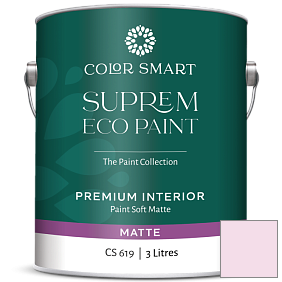 Краска COLOR SMART CS 619 SUPREM ECO PAINT матовая краска цвет 2079-70 Candy Stripe