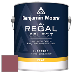 Benjamin Moore 547 Regal Select Waterborne Interior Flat Finish краска цвет NCS S 4040-R10B 